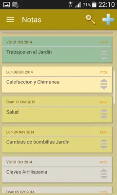 My Agenda android App screenshot 12