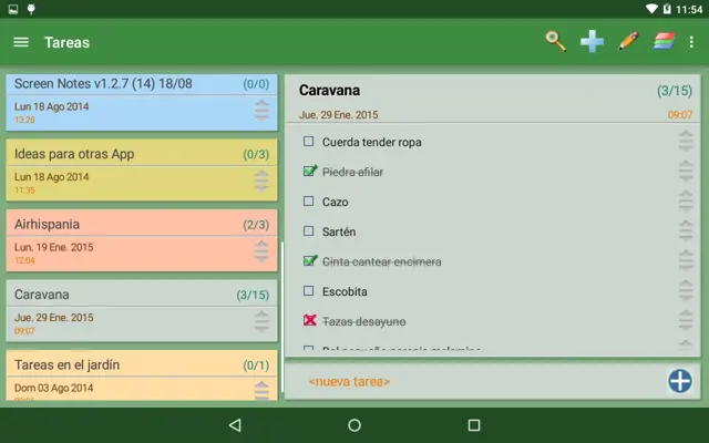 My Agenda android App screenshot 4