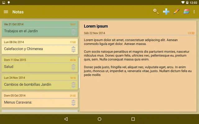 My Agenda android App screenshot 5